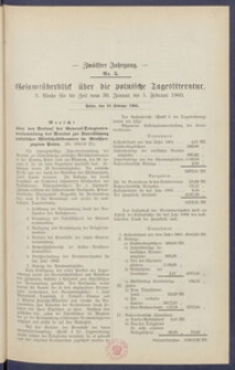 Gesamt&uuml;berblick &uuml;ber die Polnische Tagesliteratur 1903.02.10 R.12 Nr5