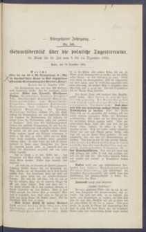 Gesamt&uuml;berblick &uuml;ber die Polnische Tagesliteratur 1905.12.19 R.14 Nr50