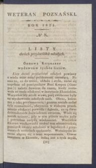 Weteran Poznański 1825 nr 8