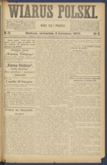 Wiarus Polski. 1900.04.05 R.10 Nr40
