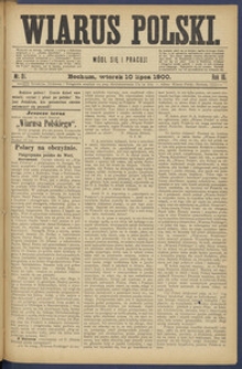 Wiarus Polski. 1900.07.10 R.10 Nr81