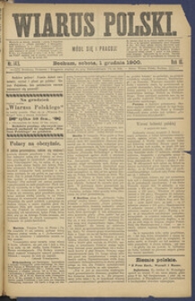 Wiarus Polski. 1900.12.01 R.10 Nr143 + dodatek