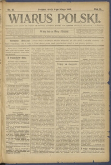 Wiarus Polski. 1905.02.08 R.15 Nr31