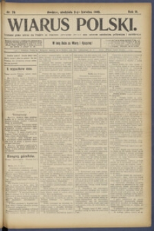 Wiarus Polski. 1905.04.02 R.15 Nr76