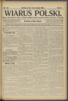 Wiarus Polski. 1905.08.23 R.15 Nr192