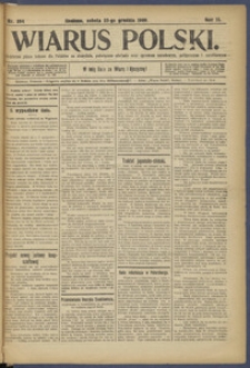 Wiarus Polski. 1905.12.23 R.15 Nr294 + dodatek