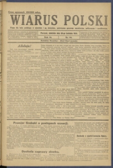 Wiarus Polski. 1924.04.20 R.34 Nr94 + dodatek