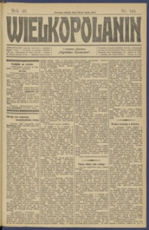 Wielkopolanin 1911.05.20 R.29 Nr115