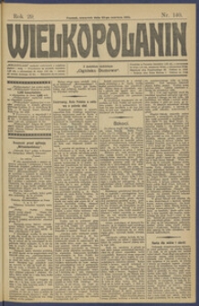 Wielkopolanin 1911.06.22 R.29 Nr140