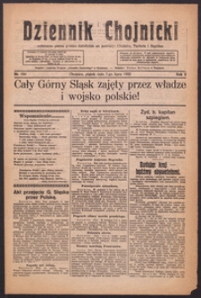 Dziennik Chojnicki : codzienne pismo polsko-katolickie połączone z Orędownikiem Powiatowym Starostwa Chojnickiego 1922.07.07 R.2 Nr150
