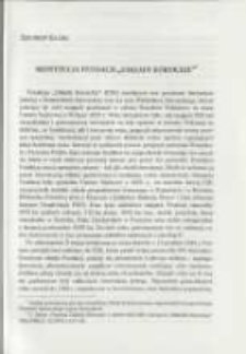 Restytucja Fundacji "Zakłady Kórnickie". Pamiętnik Biblioteki Kórnickiej Z. 26.