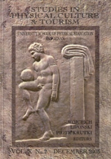 Studies in Physical Culture and Tourism 2003 Vol.10 No.2