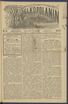 Wielkopolanin 1897.02.23 R.15 Nr43