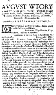 [Uniwersał trzecich wici na pospolite ruszenie]