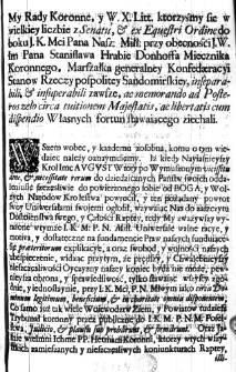 [Opowiedzenie się po stronie Augusta II]