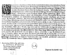 [Uniwersał zakazujący jakichkolwiek kontaktów z gen. Śmigielskim]