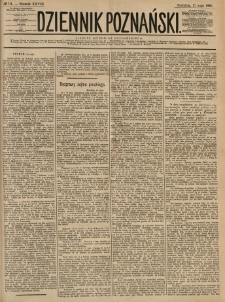 Dziennik Poznański 1886.05.15 R.28 nr111