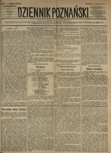 Dziennik Poznański 1886.11.04 R.28 nr252