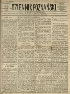 Dziennik Poznański 1886.11.05 R.28 nr253