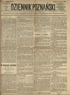 Dziennik Poznański 1886.11.14 R.28 nr261