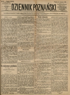 Dziennik Poznański 1886.11.16 R.28 nr262