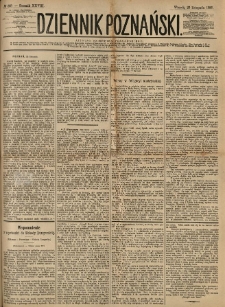 Dziennik Poznański 1886.11.23 R.28 nr268