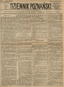Dziennik Poznański 1886.11.24 R.28 nr269