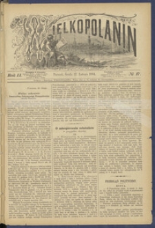 Wielkopolanin 1884.02.27 R.2 Nr17