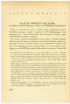 Kajetan Wincenty Kielisiński w świetle dokumentów i prac w zbiorach kórnickich. Pamiętnik Biblioteki Kórnickiej Z. 4.