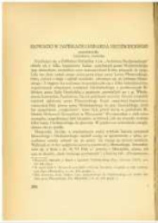 Słowacki w zapiskach Leonarda Niedźwieckiego. Pamiętnik Biblioteki Kórnickiej Z. 4.