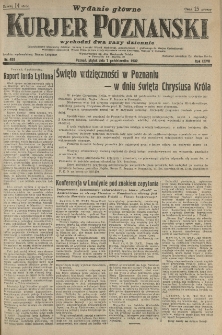 Kurier Poznański 1932.10.07 R.27 nr458