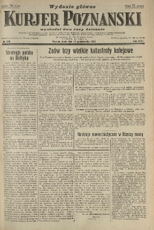 Kurier Poznański 1932.10.19 R.27 nr478