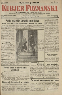 Kurier Poznański 1932.10.21 R.27 nr483