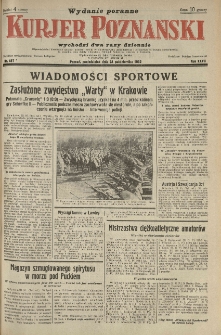 Kurier Poznański 1932.10.24 R.27 nr487
