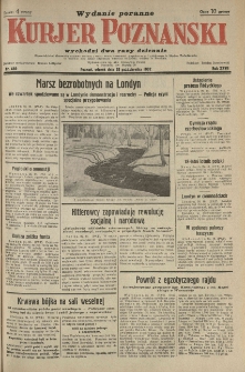 Kurier Poznański 1932.10.25 R.27 nr489