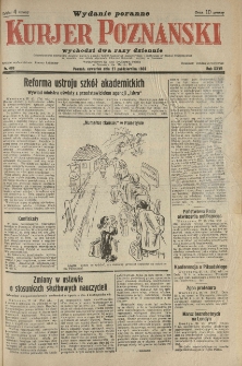 Kurier Poznański 1932.10.27 R.27 nr493