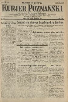 Kurier Poznański 1932.10.28 R.27 nr494
