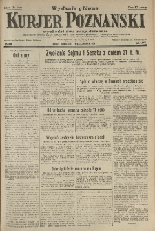 Kurier Poznański 1932.10.29 R.27 nr496
