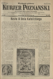 Kurier Poznański 1932.10.30 R.27 nr498