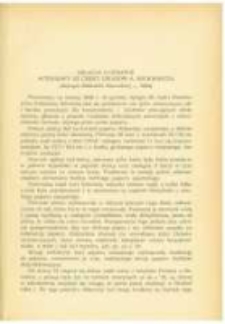 Relacja o oprawie autografu III cz. "Dziadów" A. Mickiewicza (Rękopis Biblioteki Kórnickiej - 1608). Pamiętnik Biblioteki Kórnickiej Z. 6.