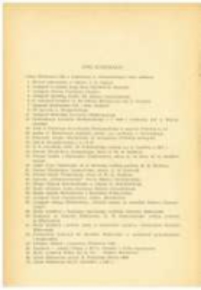 Treść zeszytu 6. Pamiętnik Biblioteki Kórnickiej Z. 6.