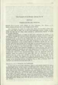 The Journal of the Kórnik Library No 16. Summary. Pamiętnik Biblioteki Kórnickiej Z. 16.