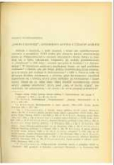 "Małpa - człowiek", anonimowa satyra z czasów saskich. Pamiętnik Biblioteki Kórnickiej Z. 7.