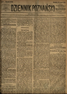 Dziennik Poznański 1876.02.27 R.18 nr47