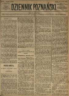 Dziennik Poznański 1876.04.16 R.18 nr88