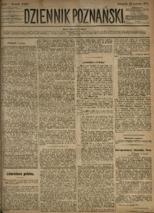 Dziennik Poznański 1876.04.20 R.18 nr90