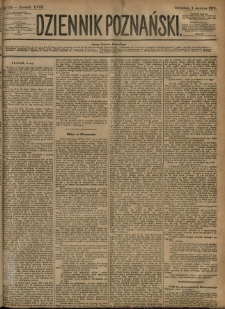 Dziennik Poznański 1876.06.01 R.18 nr124
