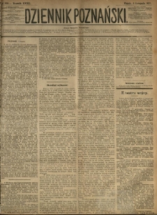Dziennik Poznański 1876.11.03 R.18 nr251