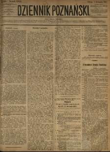 Dziennik Poznański 1876.11.04 R.18 nr252
