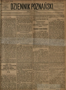 Dziennik Poznański 1876.11.15 R.18 nr261